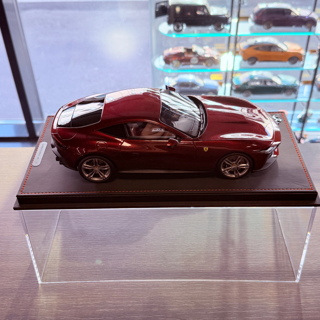 Ferrari Amalfi Rubino Micalizzato Limited Edition 1:18 Scale with Display Case by BBR Models