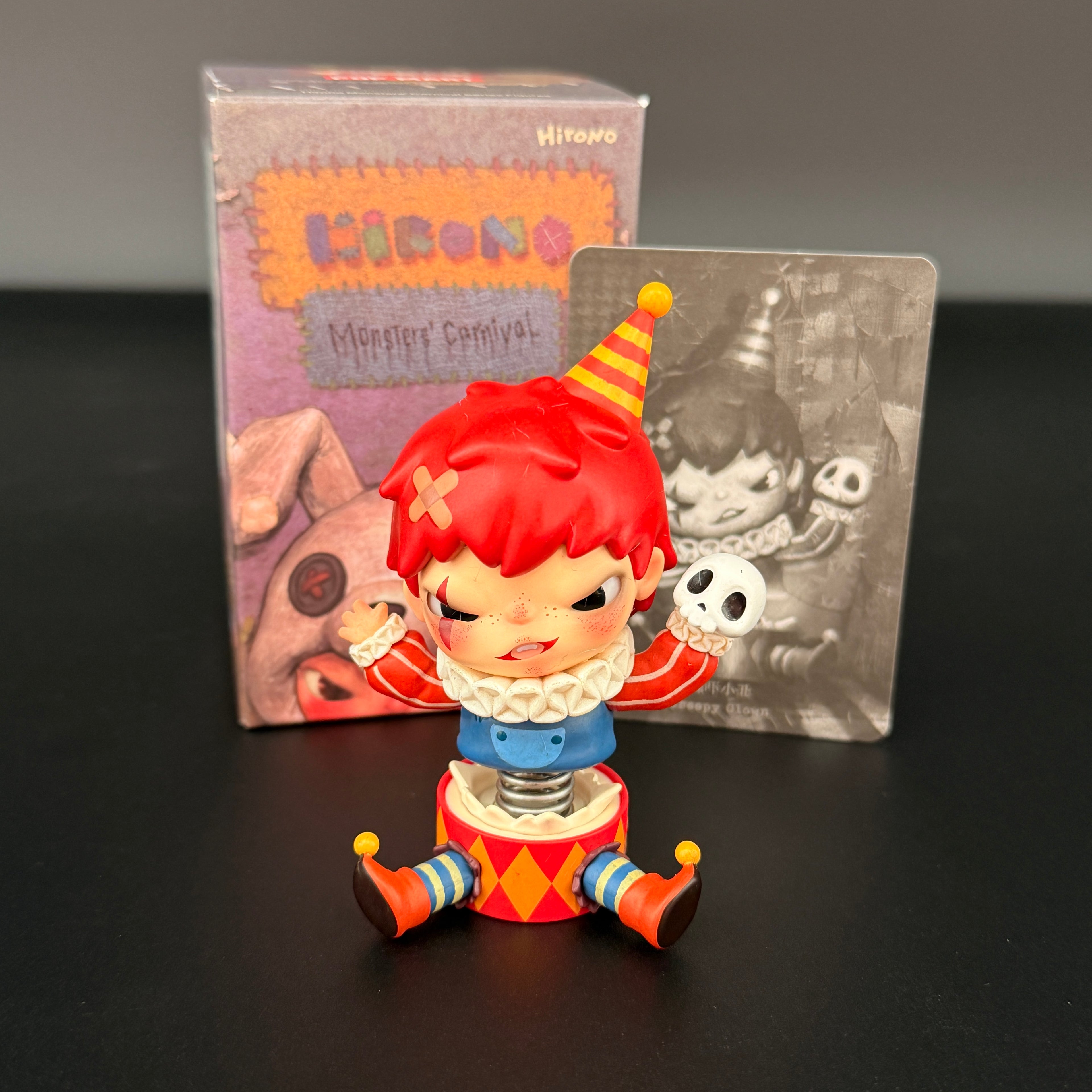 POP MART The Monsters Monsters’ Carnival Series Creepy Clown, figurine