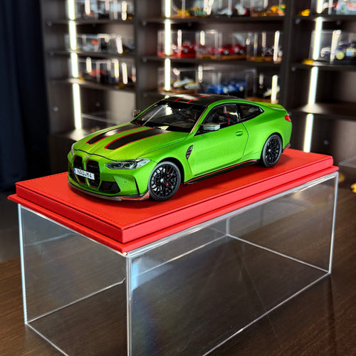 BMW M4 CSL 2023 Matt Green Metallic – MINICHAMPS