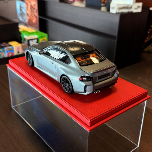 BMW M2 2023 Matt Grey – MINICHAMPS – view 2