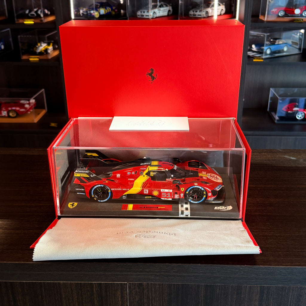 Ferrari 499P #50 Sieger 24h LeMans 2024 Fuoco, Molina, Nielsen 1/18 BBR