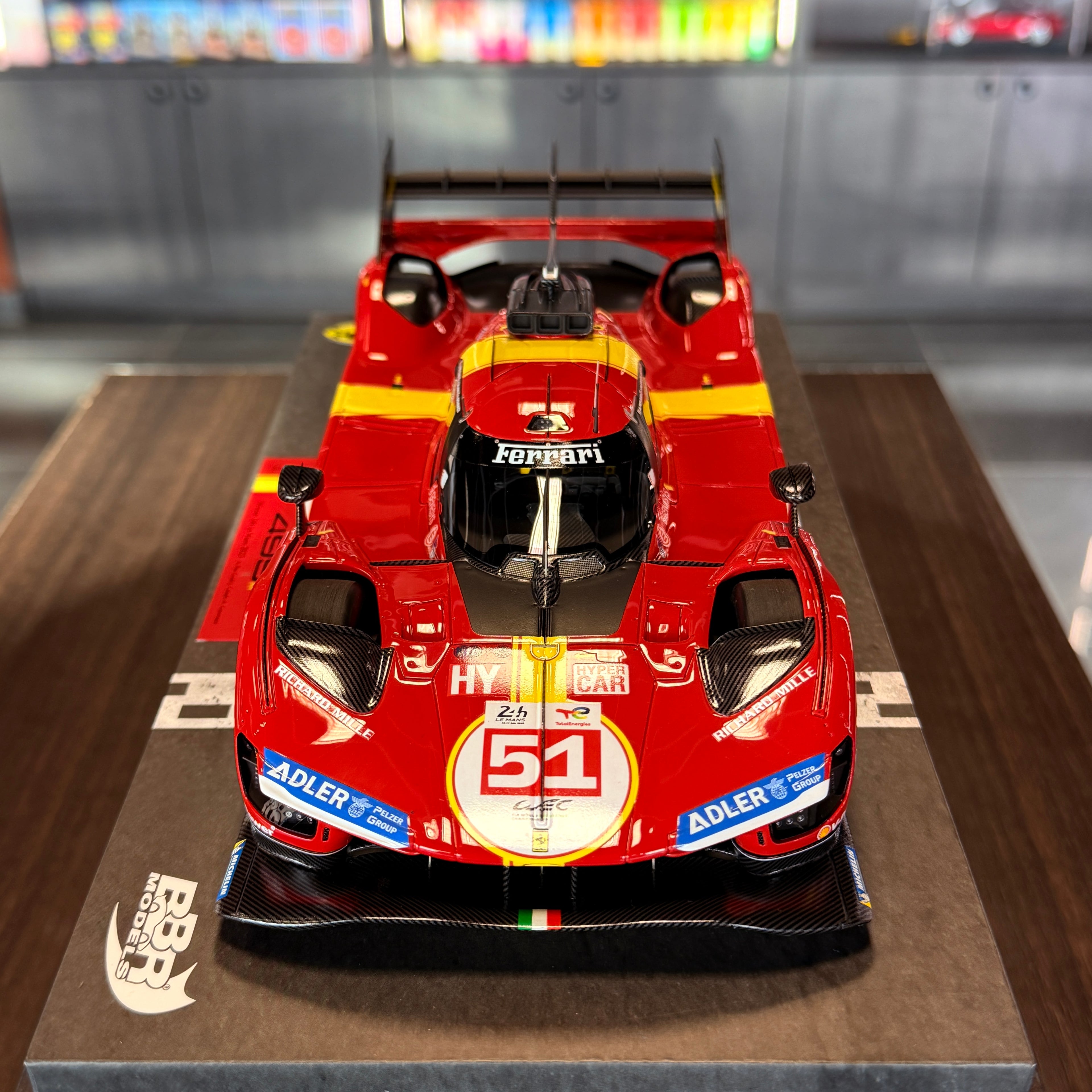 Ferrari 499P #50 Sieger 24h LeMans 2024 Fuoco, Molina, Nielsen 1/18 BBR
