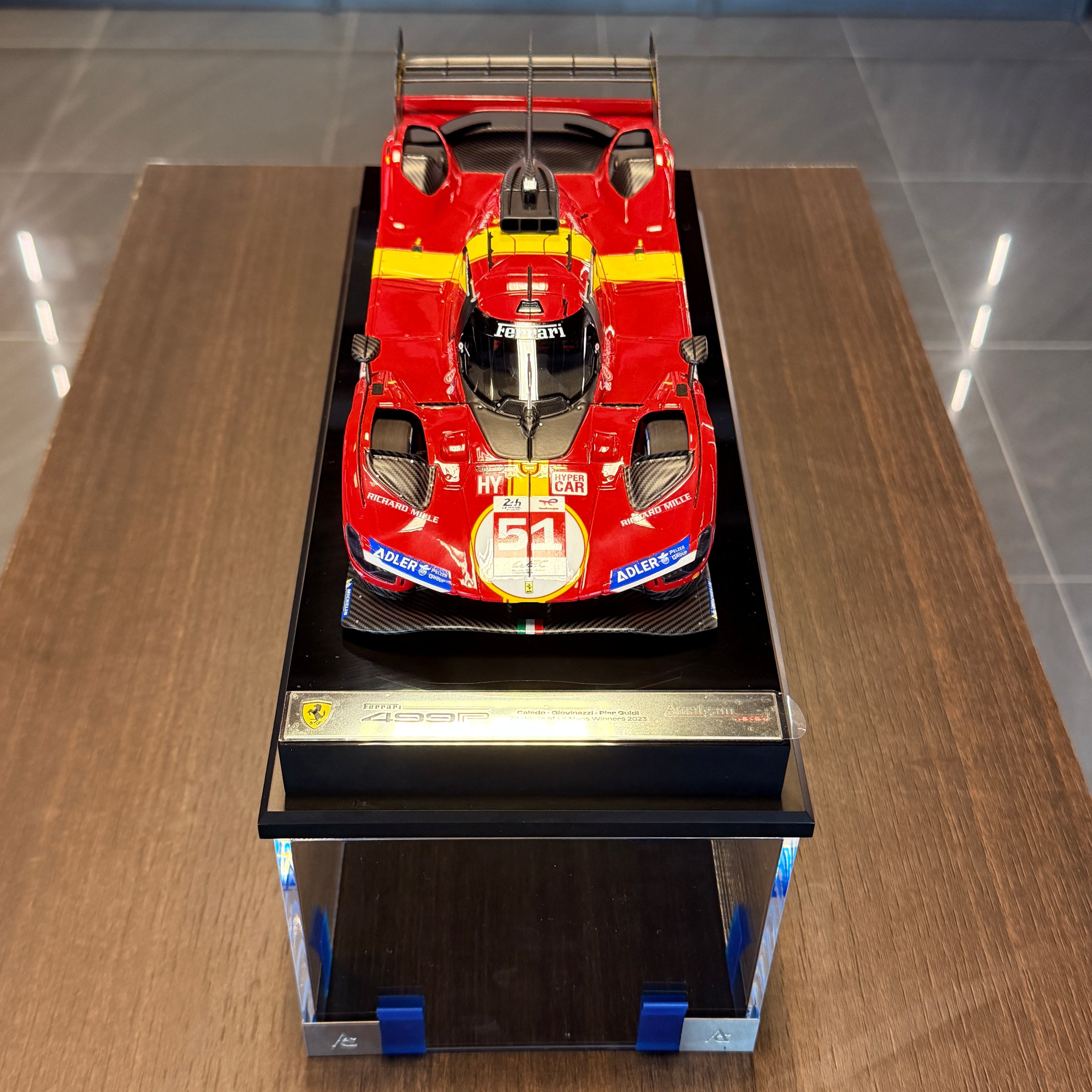Ferrari 499P #50 Sieger 24h LeMans 2024 Fuoco, Molina, Nielsen 1/18 BBR