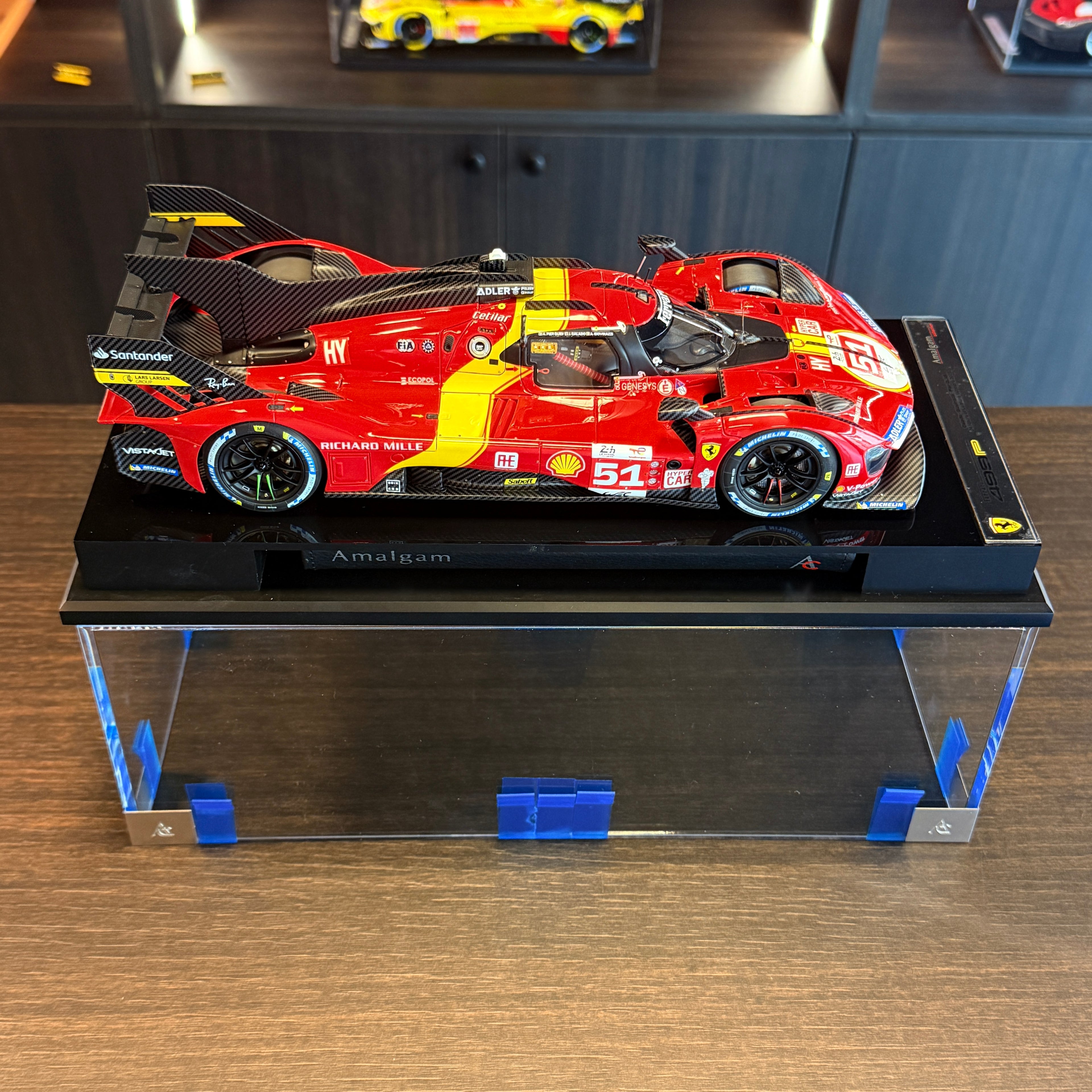 Ferrari 499P #50 Sieger 24h LeMans 2024 Fuoco, Molina, Nielsen 1/18 BBR