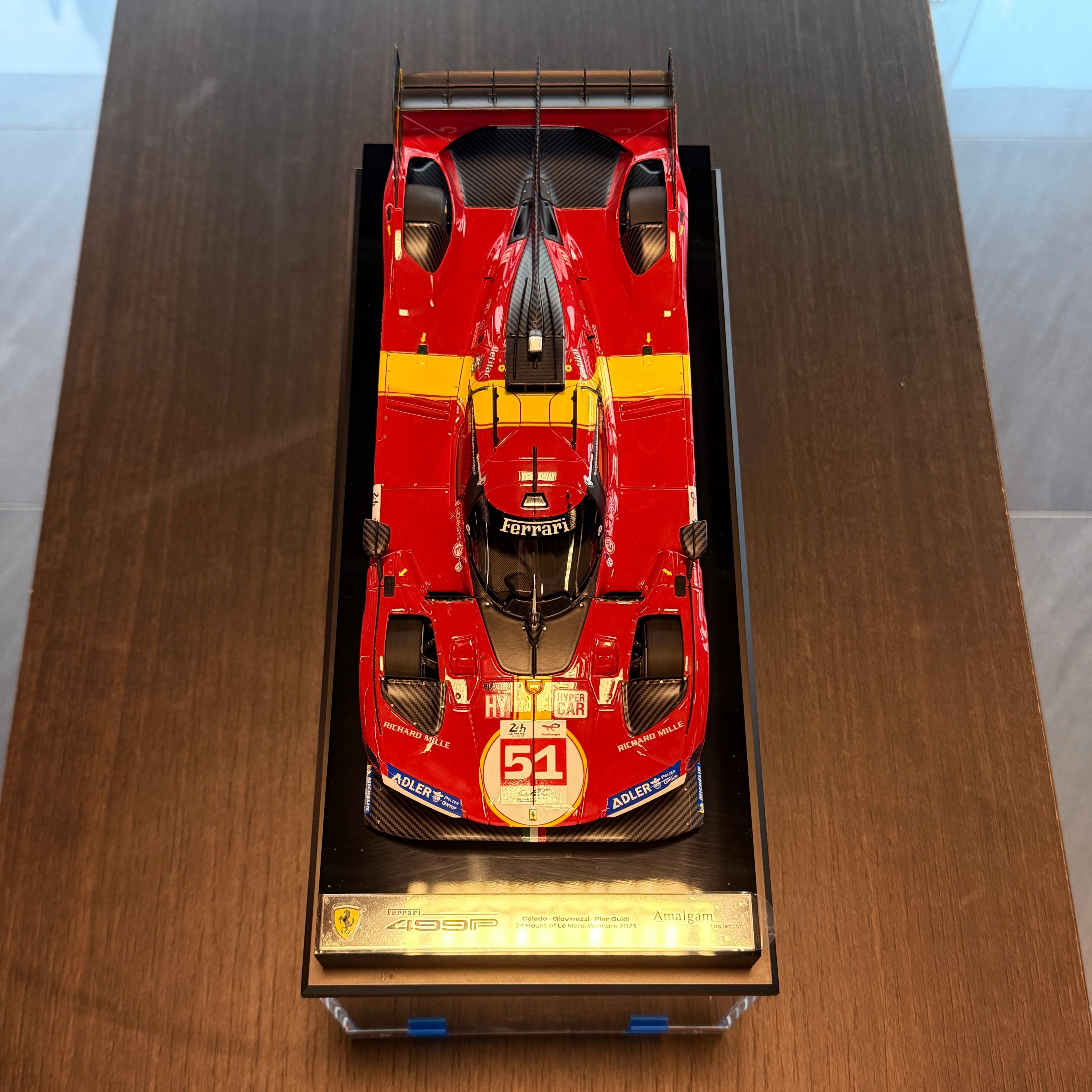 Ferrari 499P #50 Sieger 24h LeMans 2024 Fuoco, Molina, Nielsen 1/18 BBR