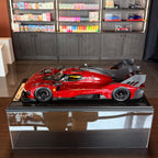 Modellauto BBR Models 1/12 Ferrari 812 Competizione Yellow Stripe Rosso Corsa 322