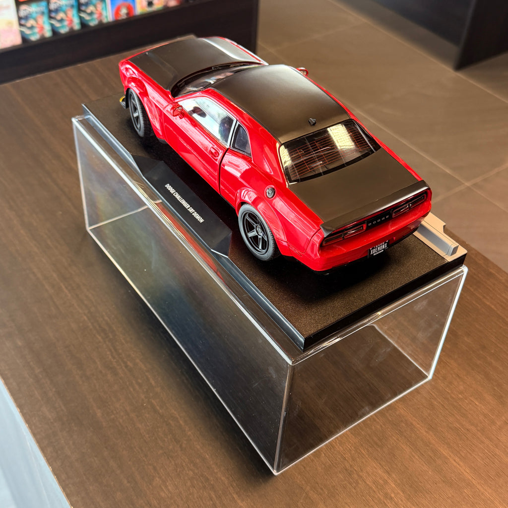 Dodge Challenger SRT Demon 2023 Tor Red | 1:18 Scale by Solido