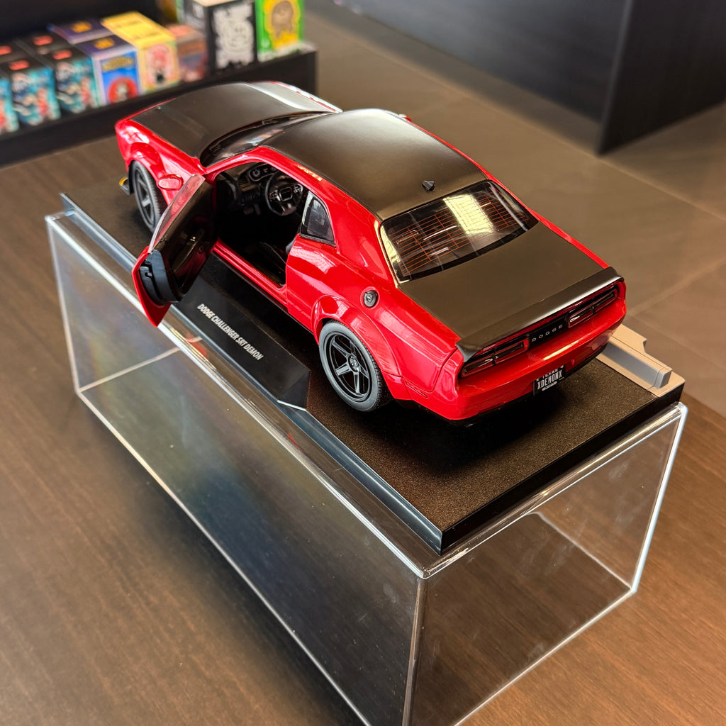 Dodge Challenger SRT Demon 2023 Tor Red | 1:18 Scale by Solido