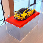 Porsche 911 (991.2) GT3 RS с пакет Weissach Racing Yellow – мащабен модел автомобил в мащаб 1:18 от AUTOart