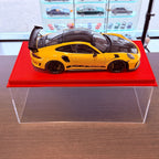 Porsche 911 (991.2) GT3 RS с пакет Weissach Racing Yellow – мащабен модел автомобил в мащаб 1:18 от AUTOart