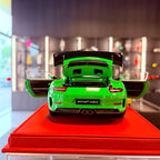 Porsche 911 (991.2) GT3 RS Weissach-paketet Lizard Green – bilmodell i skala 1:18 från AUTOart