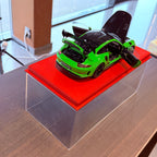 Porsche 911 (991.2) GT3 RS Weissach-paketet Lizard Green – bilmodell i skala 1:18 från AUTOart