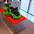 Porsche 911 (991.2) GT3 RS Weissach-paketet Lizard Green – bilmodell i skala 1:18 från AUTOart
