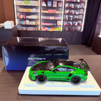 Porsche 911 (991.2) GT3 RS Weissach-paketet Lizard Green – bilmodell i skala 1:18 från AUTOart
