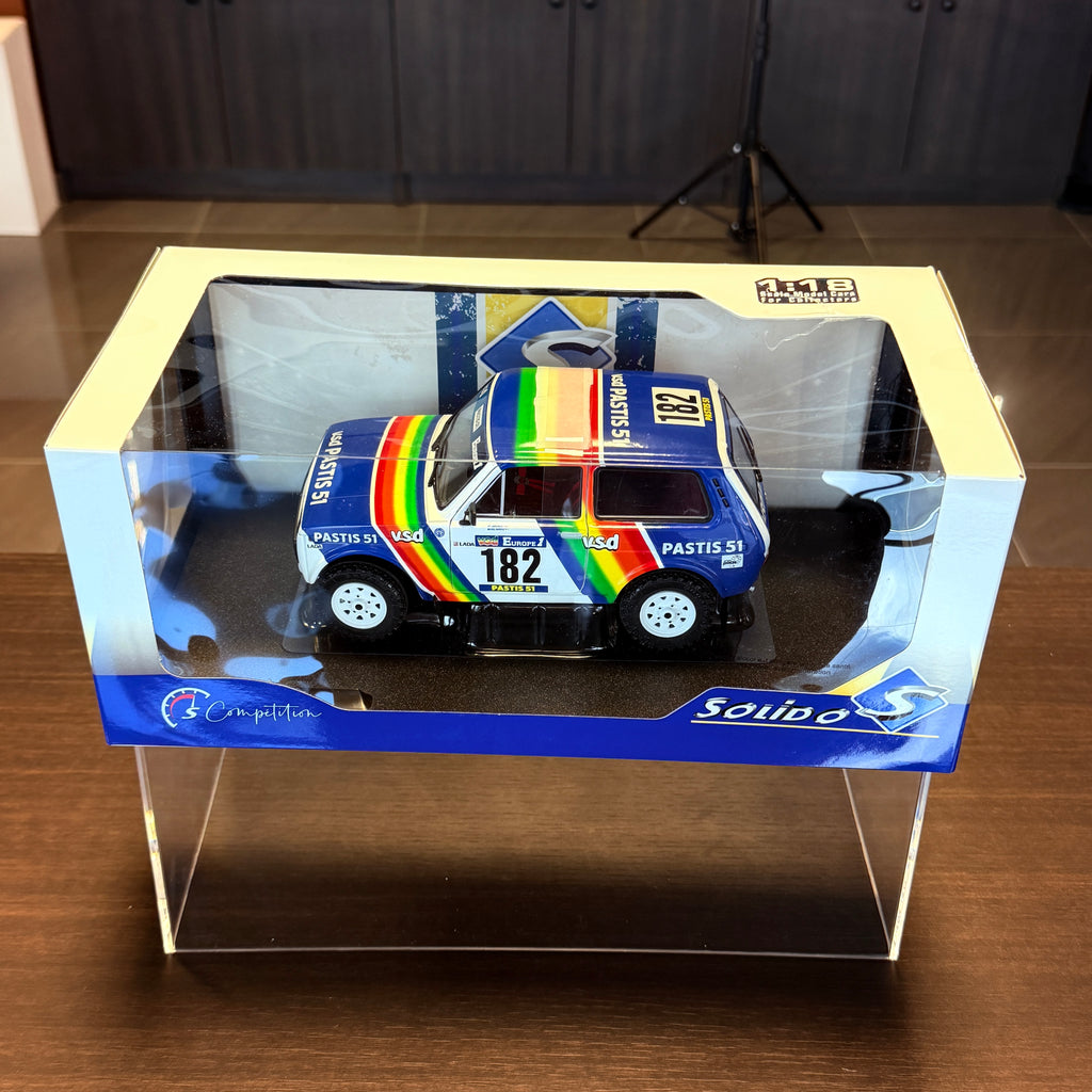 Lada Niva Paris-Dakar 1984 Jabouille / Sardou č. 182, mierka 1:18 od Solido