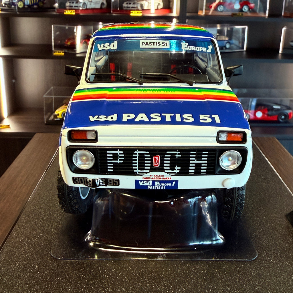 Lada Niva Paris-Dakar 1984 Jabouille / Sardou č. 182, mierka 1:18 od Solido