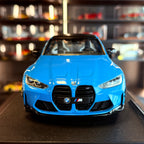 BMW M3 Competition M xDrive Touring 2024 – Twilight Purple Pearl Metallic Maßstab 1:18 von Solido