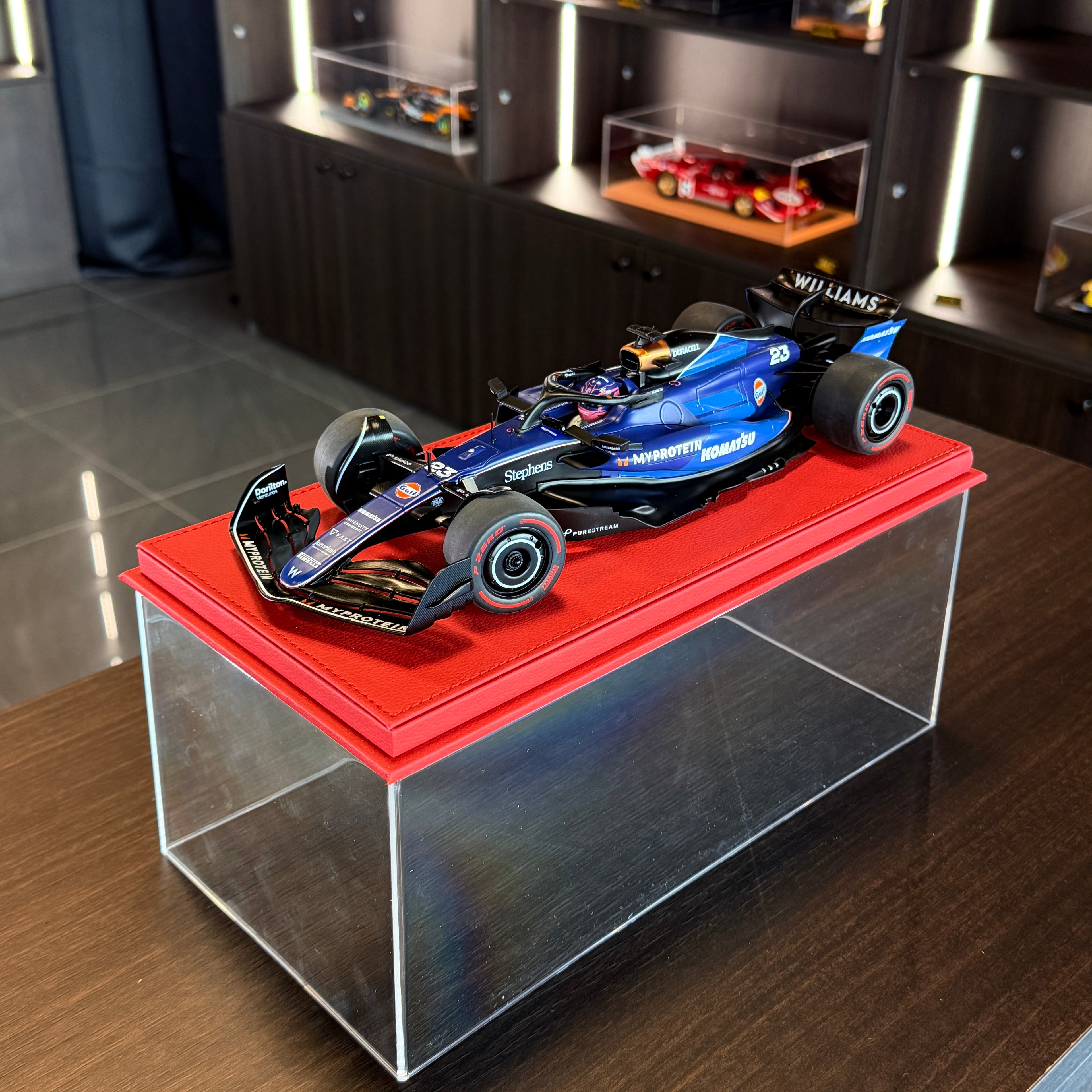 Williams F1 Team FW46 Alex Albon, Grand Prix Arabii Saudyjskiej 2024, skala 1:18, marki Solido