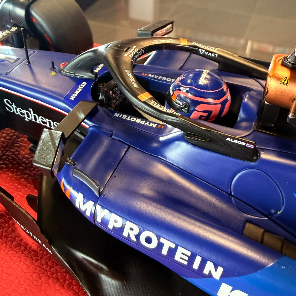 Williams F1 Team FW46 Alex Albon, Grand Prix Arabii Saudyjskiej 2024, skala 1:18, marki Solido