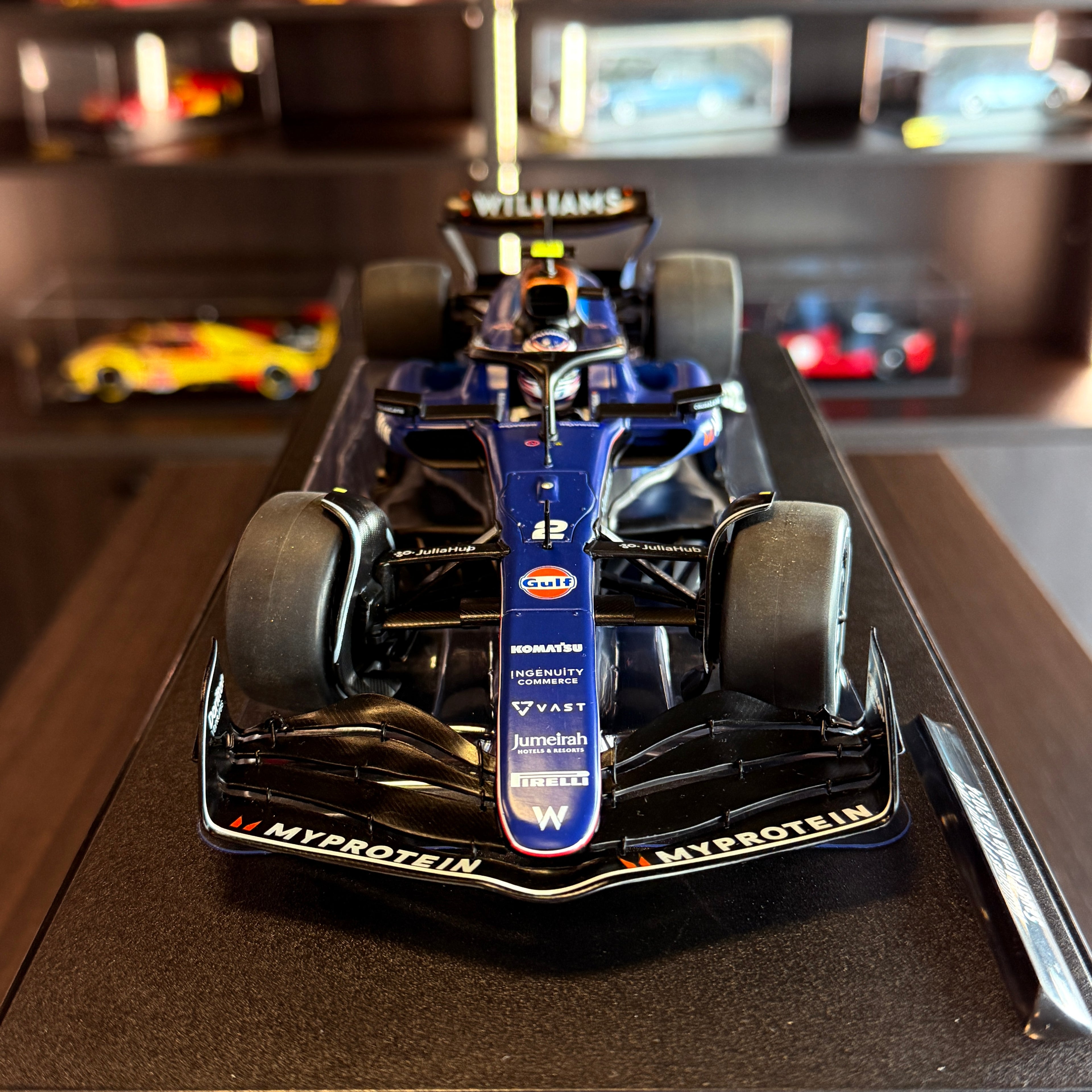 Williams Racing FW46 Logan Sargeant Saudi Arabian GP 2024 | 1:18 Scale by Solido