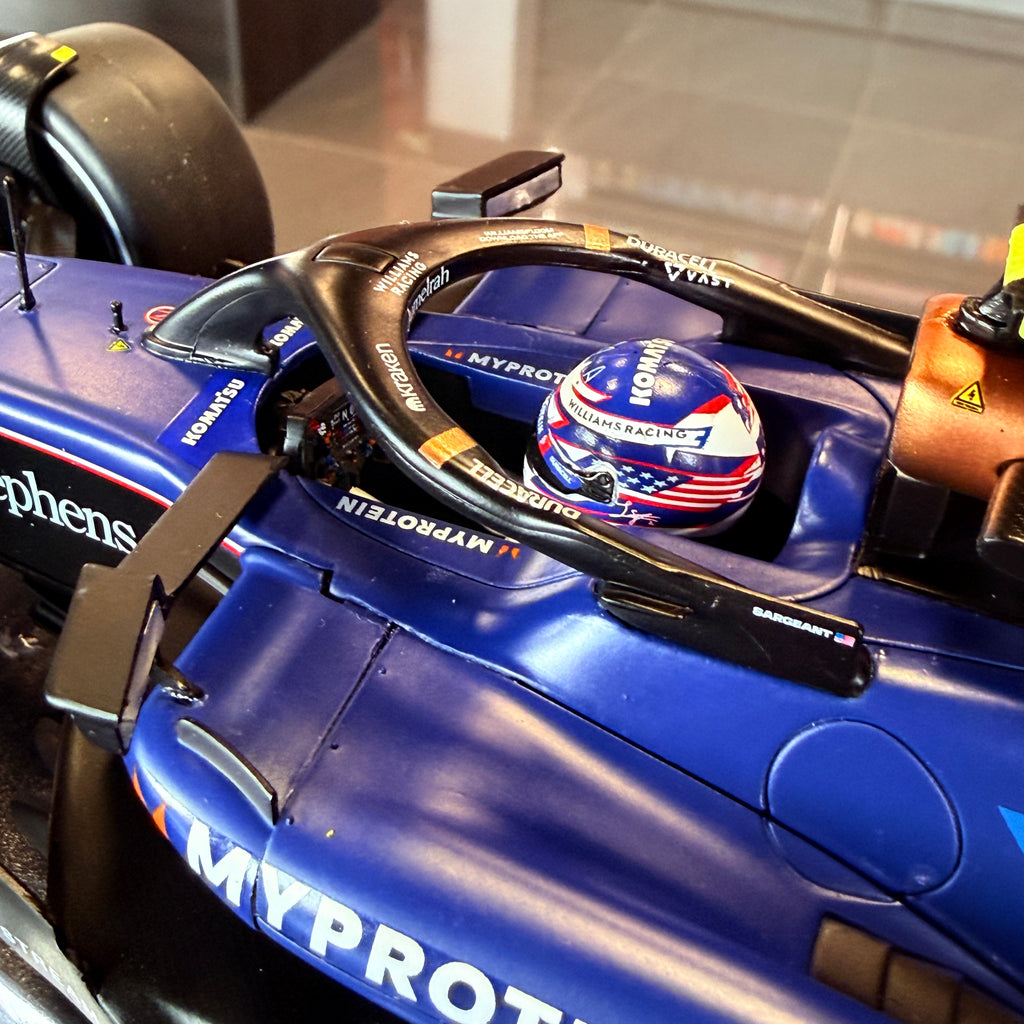 Williams Racing FW46 Logan Sargeant Saudi Arabian GP 2024 | 1:18 Scale by Solido
