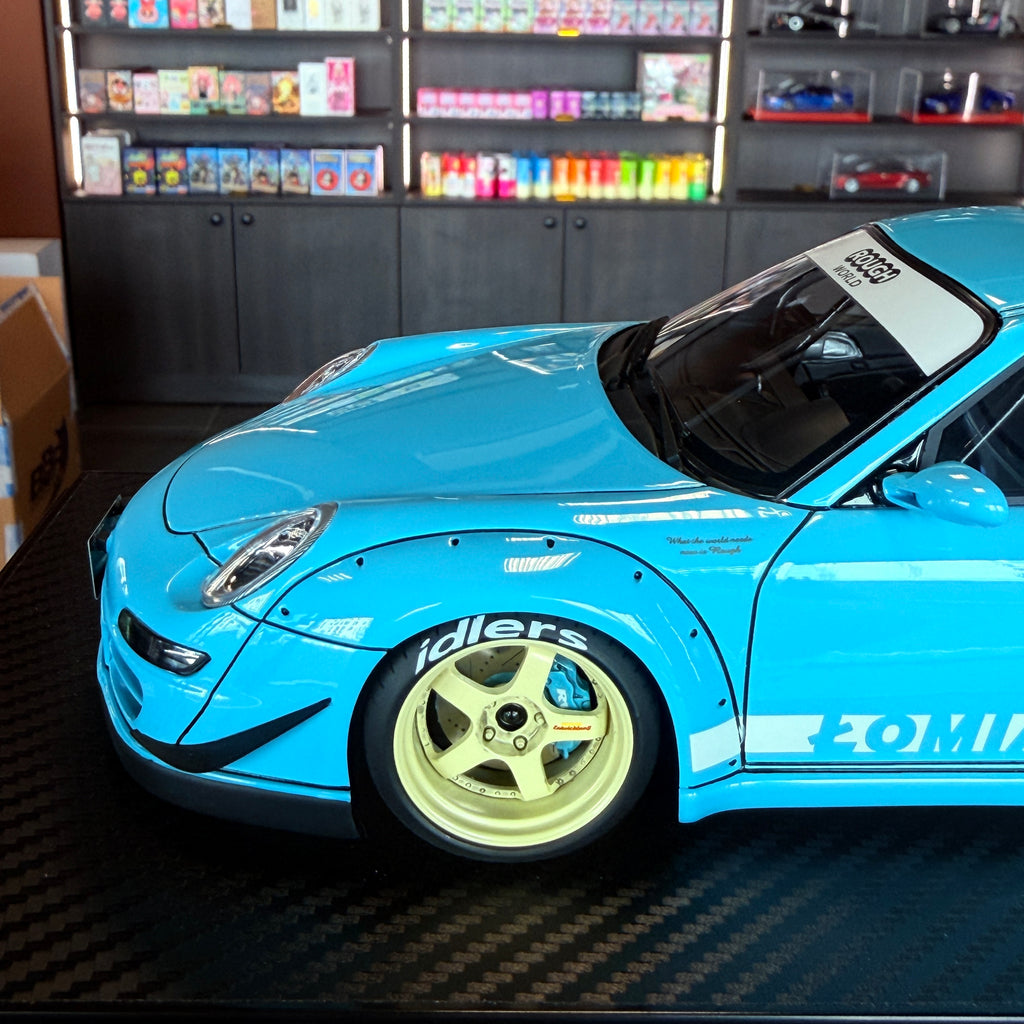 Porsche RWB 997 Green | 1:18 Scale by Ignition Model