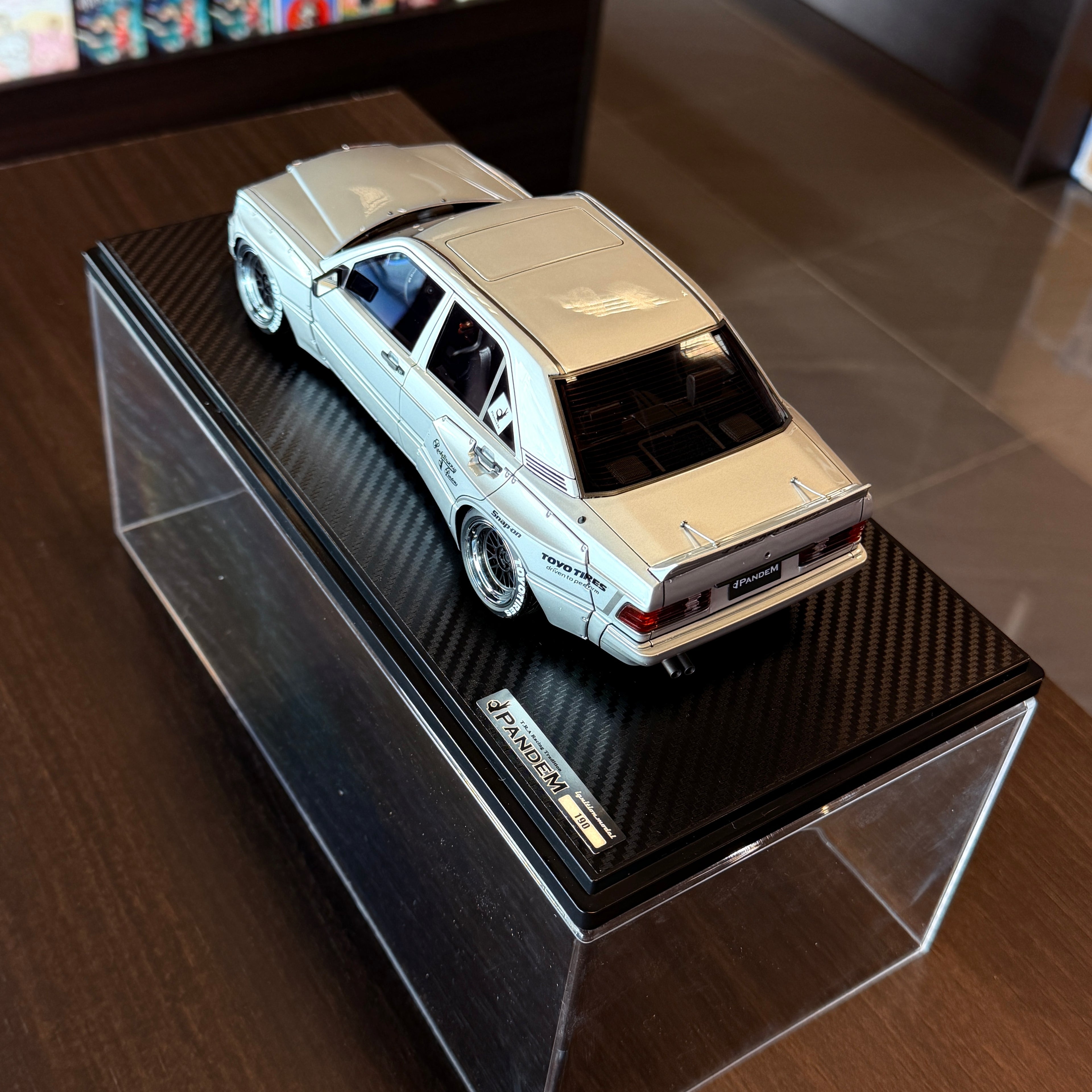 Mercedes-Benz 190 PANDEM Silver | 1:18 Scale by Ignition Model