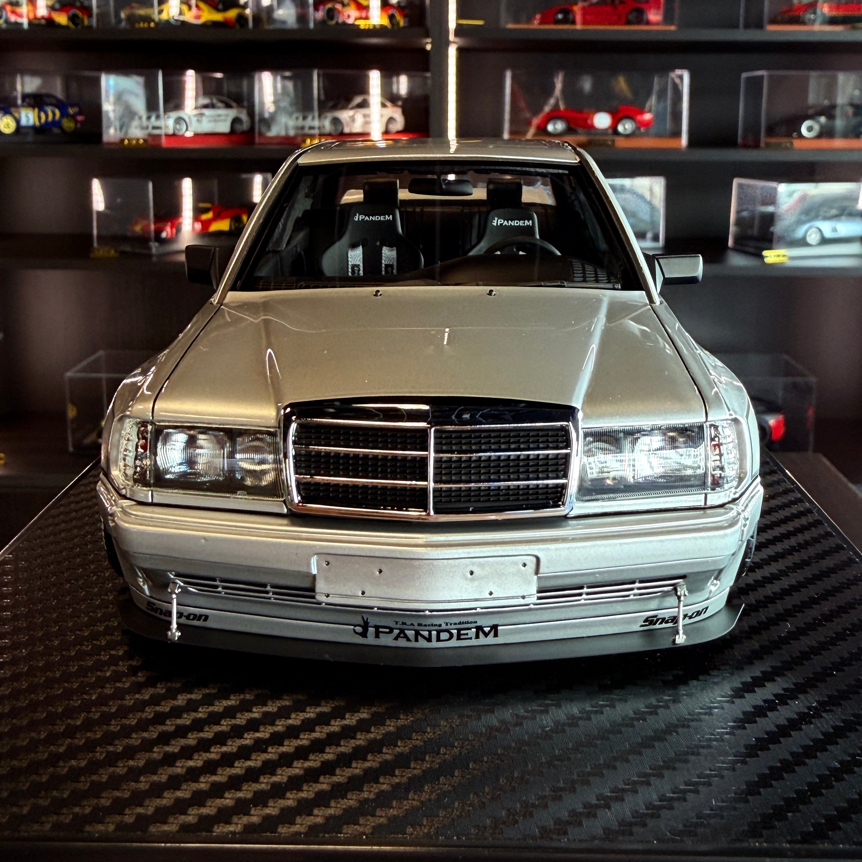 Mercedes-Benz 190 PANDEM Silver | 1:18 Scale by Ignition Model