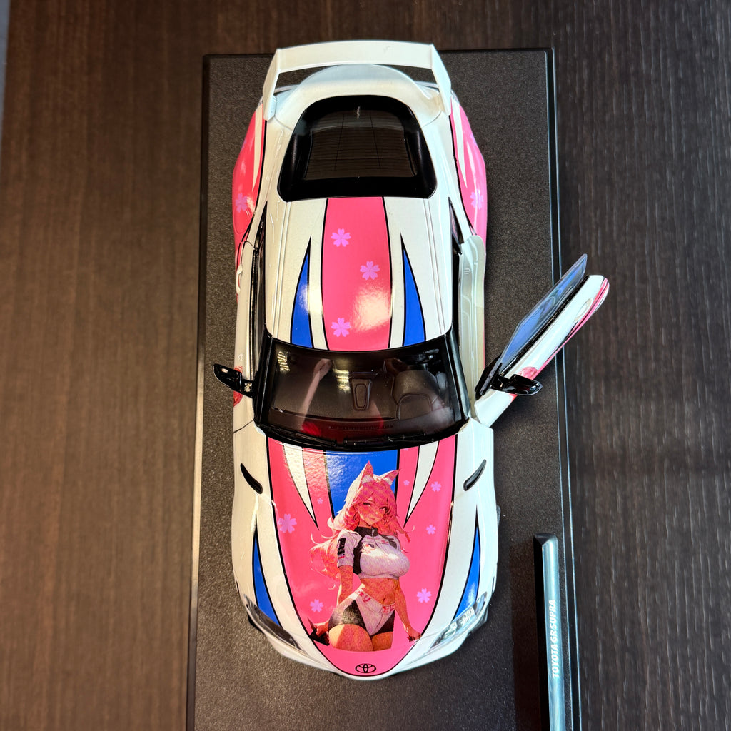 Dodge Challenger R/T Scat Pack Widebody 2022 – Indigo Blue Maßstab 1:18 von AUTOart