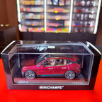 BMW iX 2022 Red Metallic – 1:43 Scale Model Car by MINICHAMPS