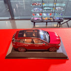 BMW iX 2022 Red Metallic – 1:43 Scale Model Car by MINICHAMPS