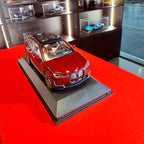 BMW iX 2022 Red Metallic – 1:43 Scale Model Car by MINICHAMPS