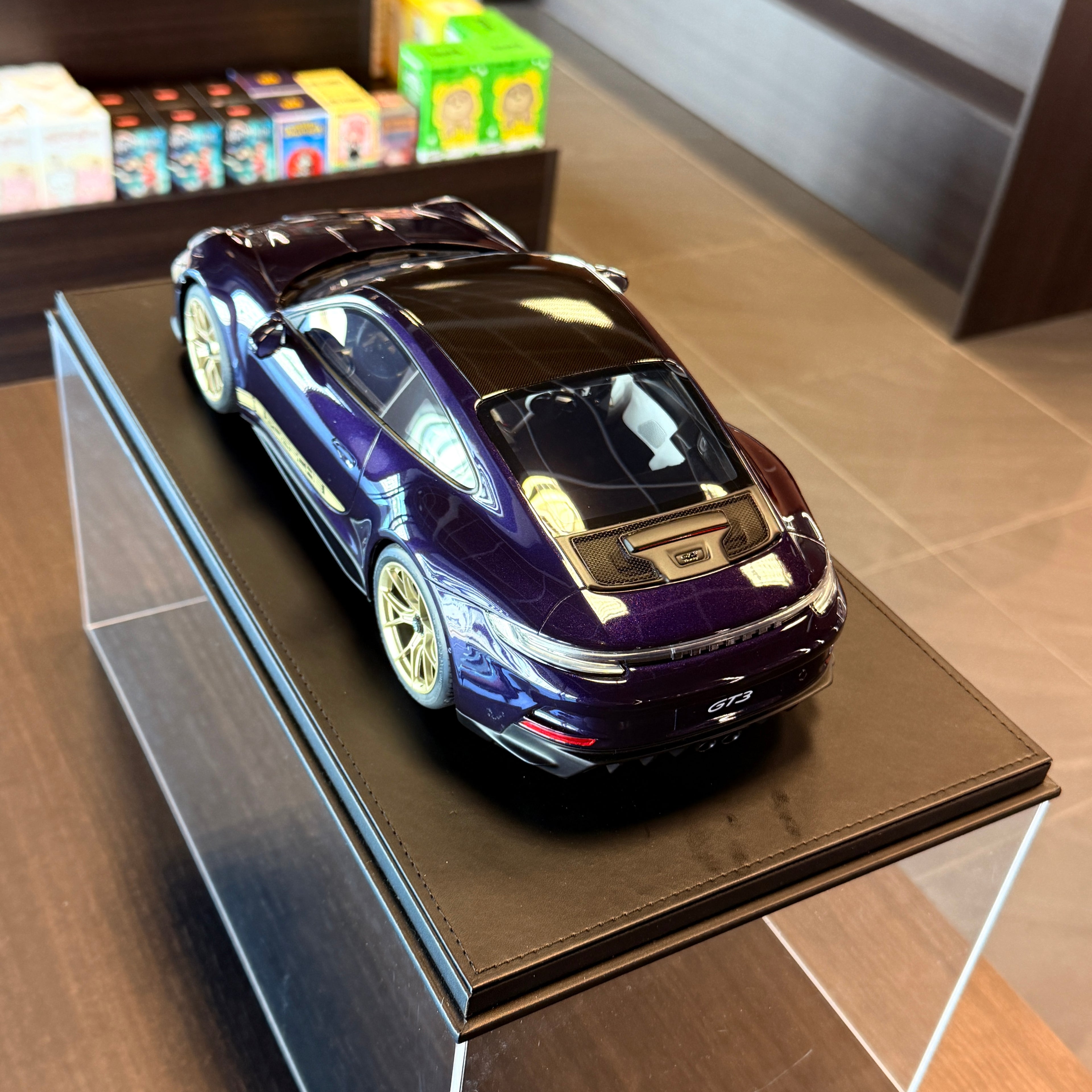GT Spirit Porsche 911 (992) GT3 Purple – 1:12 Scale Model Car