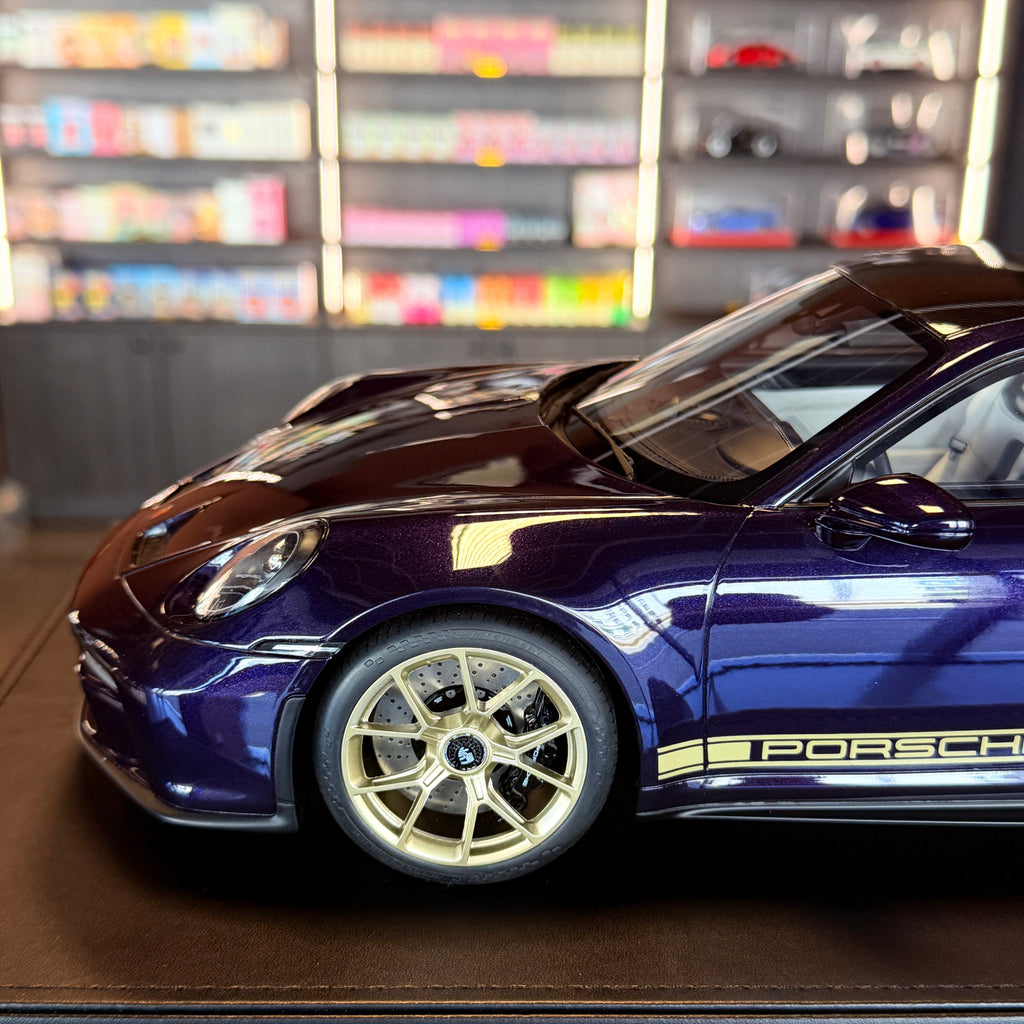 GT Spirit Porsche 911 (992) GT3 Purple – 1:12 Scale Model Car