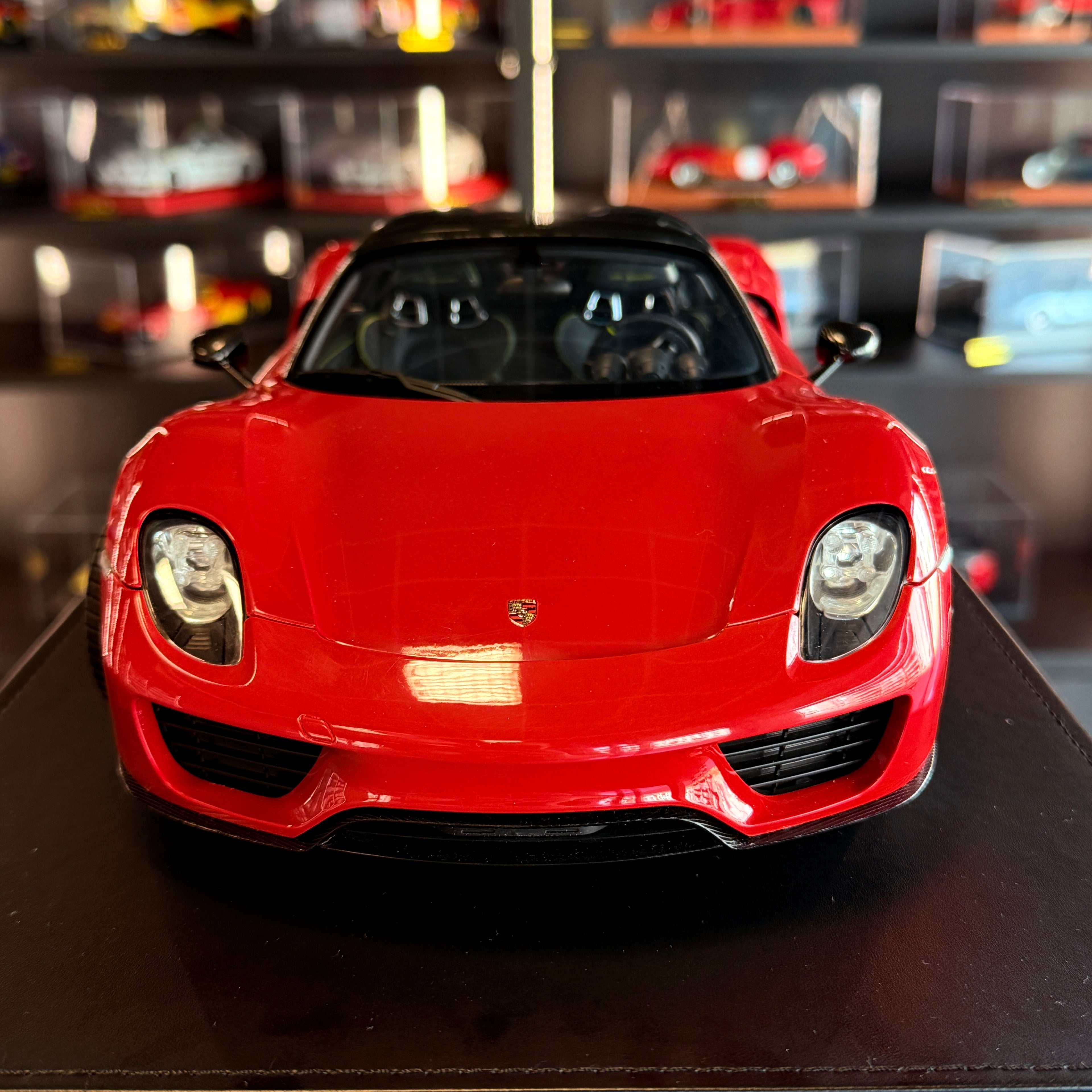 Porsche 918 Spyder – Rojo Escala 1:12 de AUTOart