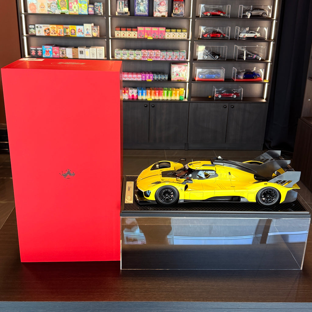Modellauto BBR Models 1/12 Ferrari 499P Kubica-Ye-Shwartzman #83 Le Mans 2024 Limitierte Auflage