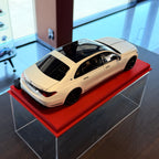 Mercedes-Maybach S-Class Night Series 2023 Opalith White Matt | 1:18 Scale by ALMOST REAL (Limited Edition 504 pcs)
