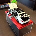 Mercedes-Maybach S-Class Night Series 2023 Opalith White Matt | 1:18 Scale by ALMOST REAL (Limited Edition 504 pcs)