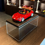 Ferrari Roma Spider Rosso Corsa 322 – Escala 1:18 con vitrina (Edición Limitada 78 unidades) de BBR Models