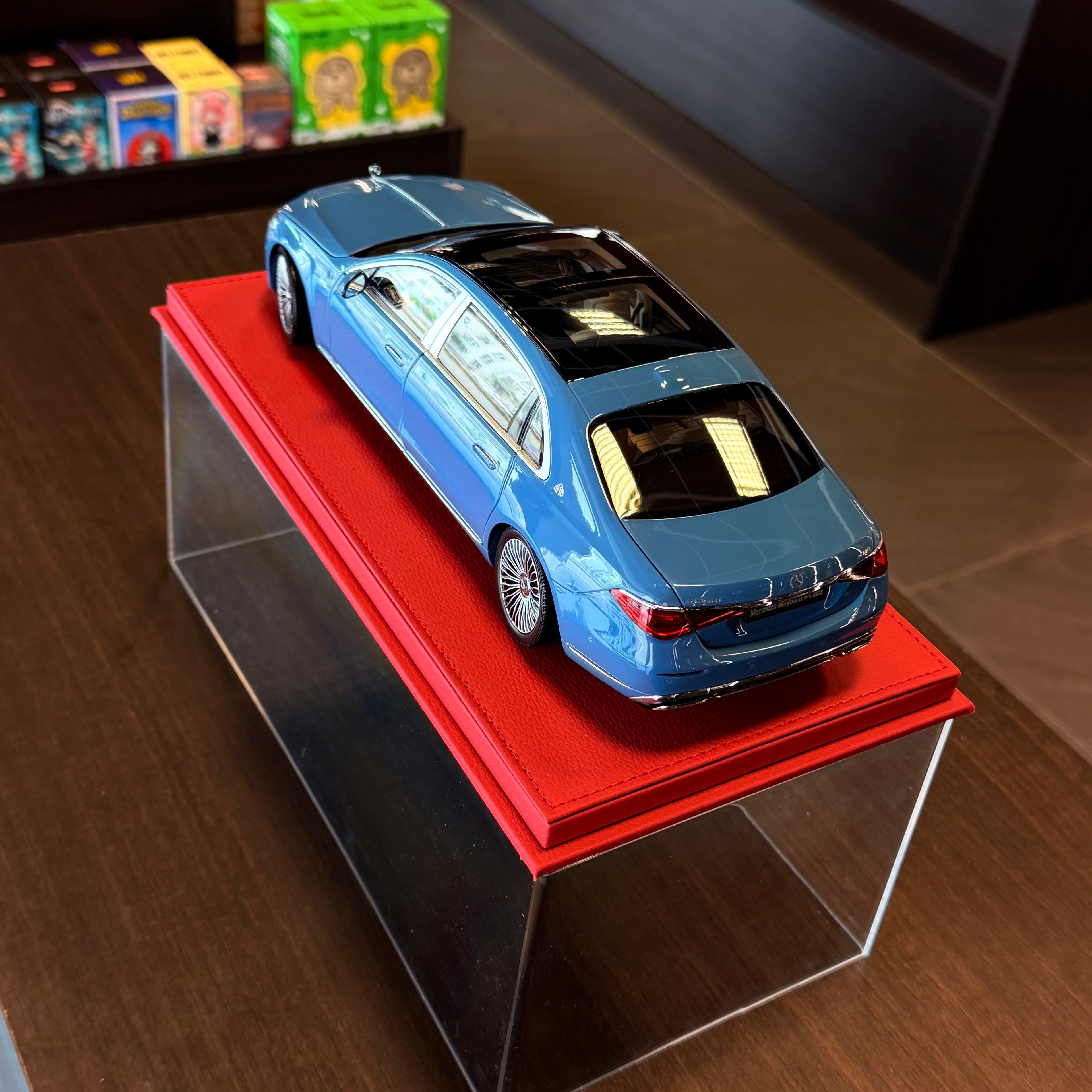 Almost Real Porsche 911 (964) RUF CTR Anniversary Coupé 2017 Bavarian Blue Sky 1:18