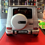 Mercedes-AMG G 63 2019 Iridium Silver | 1:18 Scale by ALMOST REAL | Limited 600 pcs