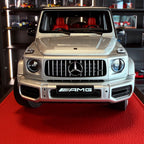 Mercedes-AMG G 63 2019 Iridium Silver | 1:18 Scale by ALMOST REAL | Limited 600 pcs