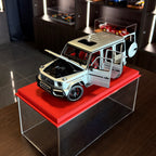 Mercedes-AMG G 63 2019 Iridium Silver | 1:18 Scale by ALMOST REAL | Limited 600 pcs