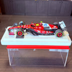 Ferrari SF-25 F1 Monaco Grand Prix 2025 Lewis Hamilton #44 1:18 Scale Poliform by BBR Models