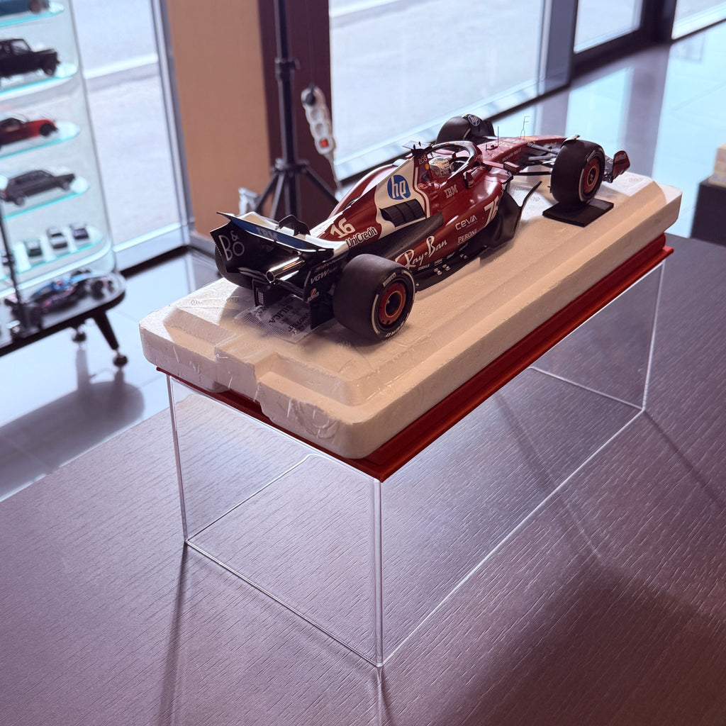 Ferrari SF-25 F1 Velká cena Monaka 2025 Charles Leclerc č. 16 v měřítku 1:18 Poliform od BBR Models