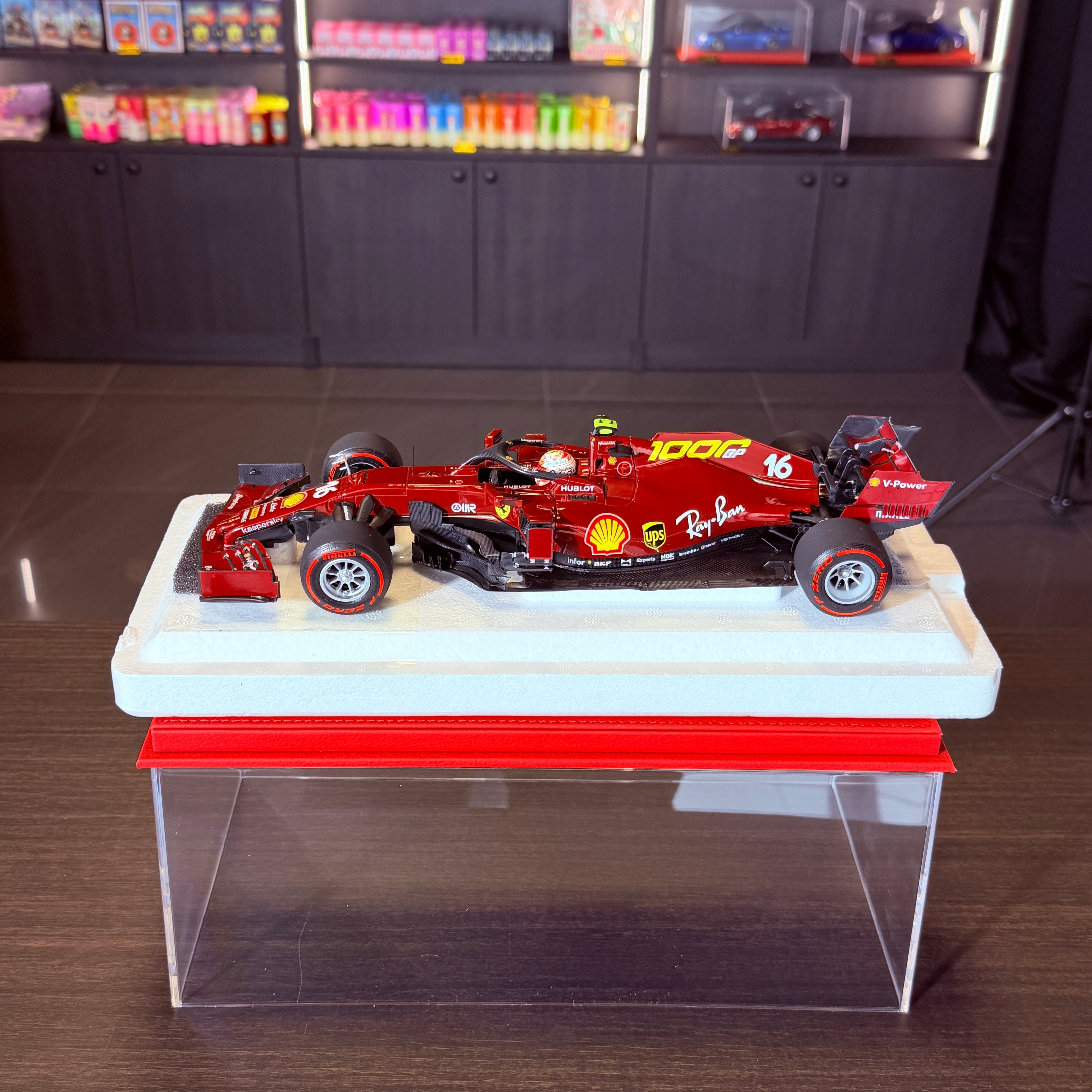 Ferrari SF1000 GP Tuscany Charles Leclerc 1:18 Scale by BBR Models Poliform by BBR Models