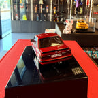 Mercedes-Benz 560 SEC AMG (C126) Widebody 1990 – Rot 1:43 Maßstab von Solido