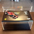 BBR Models Ferrari SF21 #55 Carlos Sainz – GP Emilia Romaña 2021 Versión Lluvia – Coche a Escala 1:43 con Vitrina (Edición Limitada 240 pzas) de BBR Models
