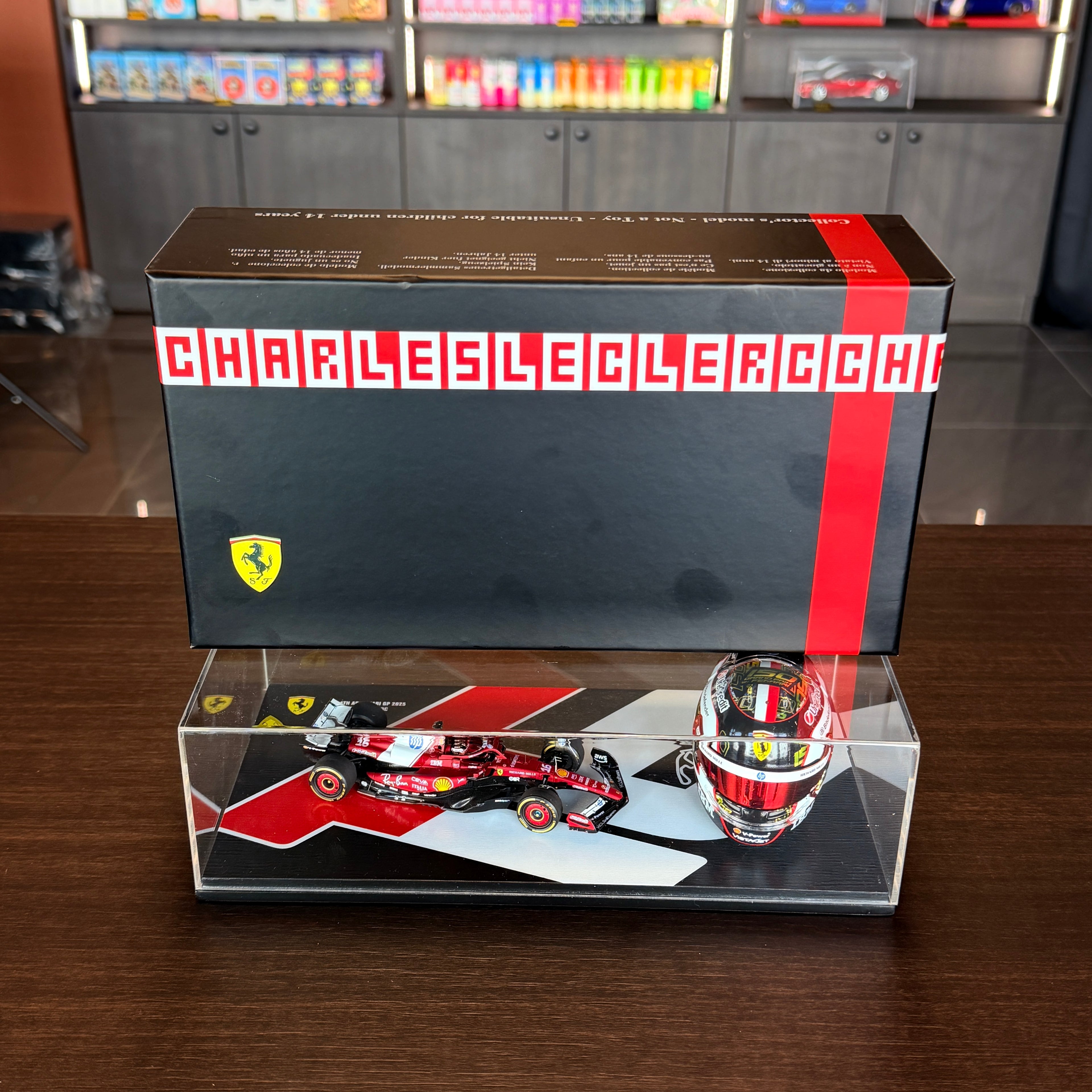 Ferrari SF25 F1 Miami GP Special Livery Hamilton 1/18 P18267B44DIE BBR MODELS
