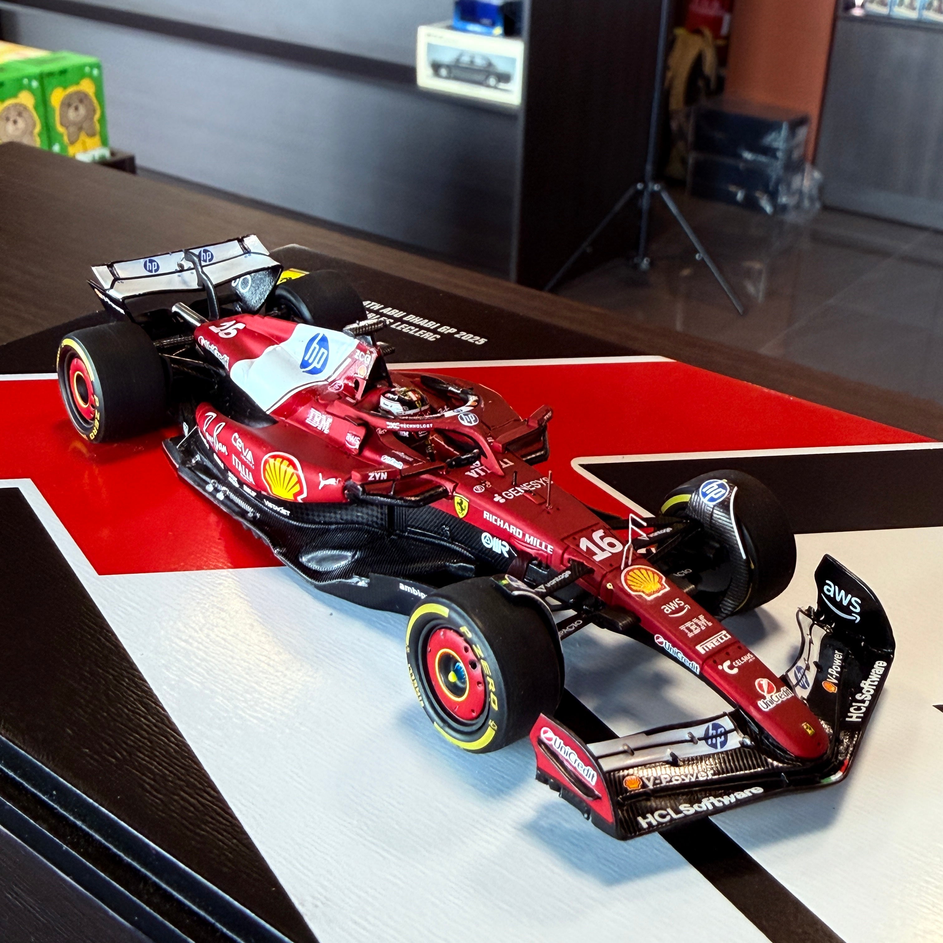 Ferrari SF25 F1 Miami GP Special Livery Hamilton 1/18 P18267B44DIE BBR MODELS